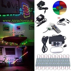 تصویر بلوکی آی سی دار LED RGB 