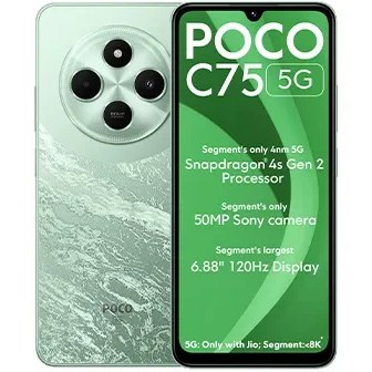 POCO C75 8GB+256GB グリーン 6.88