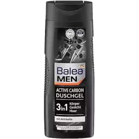 تصویر شامپو 3 در 1 سر و بدن آلمانی مردانه باله آ BALEA MAN Carbon Activated Carbon مناسب انواع پوست و مو 300 میل 