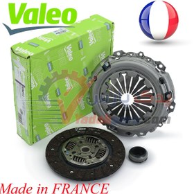 تصویر دیسک و صفحه والئو سبز اصلی ( هرینگتون ) مناسب رانا و 206 کد 826213 valeo clutch kit code 826213 suitable for Runna