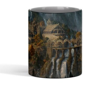 تصویر ماگ سرامیکی طرح ارباب حلقه ها کد 06 - ساده lord of rings mug code 06