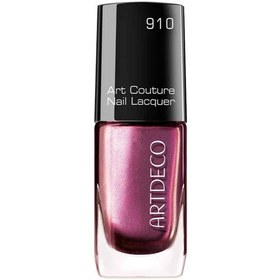 تصویر لاک ناخن براق آرت دکو ARTDECO شماره 910 حجم 10 میل Artdeco Art Couture nail polish 910 Purple Illusion 10 ml