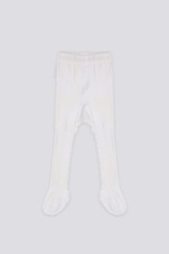 تصویر جوراب اورجینال یو اس پلو U.S. Polo Assn. Baby Girl White Baby Socks 