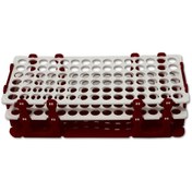 تصویر رک لوله ۱۳درصد آزمایش 90 خانه Test tube shelf 90 House 13