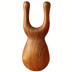 تصویر برس چوبی گواشا دو سر 