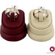 تصویر حلقه ست (انگشتر) زنانه و مردانه کم اجرت 