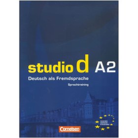 تصویر Studio D( Student & Work Book A2 Studio D( Student & Work Book A2