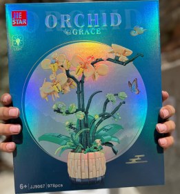 تصویر گل ارکیده ساختنی 