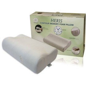 تصویر بالشت موج هریس مد سایز مدیوم HERIS MED CONTOUR MEMORY FOAM PILLOW