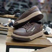 تصویر کفش ونس برشکا مردانه مشکی سایز ۴۰ تا ۴۳ با جنس چرم مصنوعی 