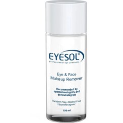 تصویر محلول پاک کننده آرایش چشم آیسول ۱۵۰ میلی لیتر با رایحه آلوئه ورا 