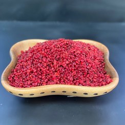 تصویر زرشک قرمز تازه دانه پفکی 