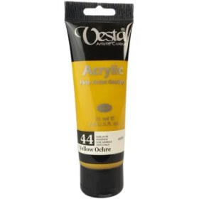 تصویر رنگ اکریلیک وستا 75 میل کد 44 