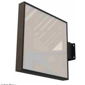 تصویر لایت باکس مربع ثابت صفحه تخت 12 ماه گارانتی شرکتی مناسب برای رستوران و کافی شاپ و مراکز خرید - 40*40 Fixed flat square light box 12 months company warranty