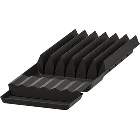 تصویر جا چاقویی ایکیا مدل UPPDATERA IKEA UPPDATERA Knife rack, anthracite