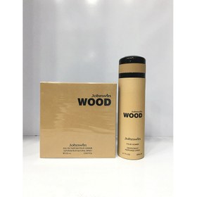 تصویر اسپری بدن مردانه جانوین مدل وود حجم ۲۰۰ میلی لیتر 