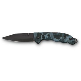 تصویر چاقو ویکتورینوکس ایوک استتار آبی Victorinox Evoke BSH Alox - Navy Camouflage 