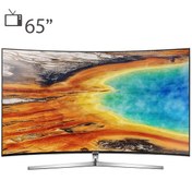 تصویر تلویزیون ال ای دی هوشمند خمیده سامسونگ مدل 65MU10000 سایز 65 اینچ Samsung 65MU10000 Curved Smart LED TV 65 Inch