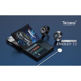 تصویر ساعت هوشمند تلزیل مدل AMOLED T2 ا Telzeal AMOLED T2 Smart Watch Telzeal AMOLED T2 Smart Watch