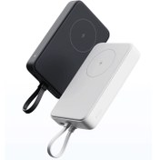 تصویر پاوربانک شیائومی مدل WPB1007MI ظرفیت ۱۰ هزار با کابل یکپارچه ۳۳ وات 