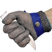 تصویر دستکش قصابی ضد برش MG2152 (نقره ای) butcher-gloves-mg2152