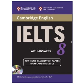 تصویر کتاب زبان Cambridge English IELTS 8 کتاب زبان کمبریج آیلتس 8
