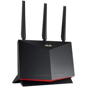 تصویر روتر بی‌سیم و دوباند AX5700 ایسوس مدل RT-AX86U ASUS RT-AX86U Pro AX5700 Dual Band WiFi 6 Gaming Router