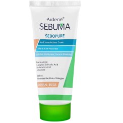 تصویر کرم یکنواخت کننده رنگی پوست چرب و جوش دار سبوما آردن - بژ طبیعی [ تضمین اصالت کالا + ارسال سریع ] 