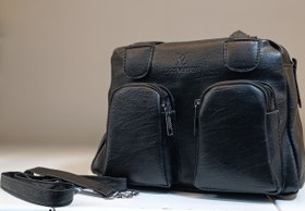 تصویر کیف زنانه LV دوجیب - مشکی 