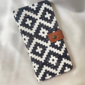 تصویر کیف پول پالتویی دکمه دار 