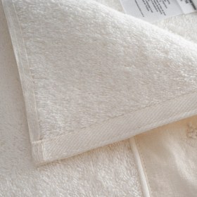 تصویر حوله حمام Pietra Cream برند ecocotton سایز 150*80 