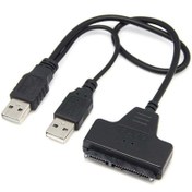 تصویر کابل تبدیل SATA به USB هارد 2.5 اینچ (USB 2.0) ا SATA To USB SATA To USB