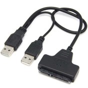 تصویر مبدل USB 2.0 به SATA ا USB2.0 TO SATA CABLE USB2.0 TO SATA CABLE