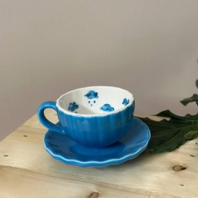 تصویر ماگ سرامیکی صدفی ابرک 