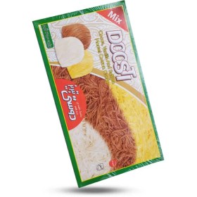 تصویر پشمک لقمه ای 3 طعم 17 عددی 