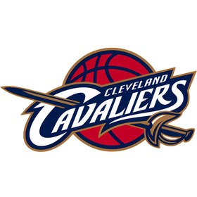 تصویر برچسب اتویی یا استیکر حرارتی لباس بسکتبال Cavaliers 