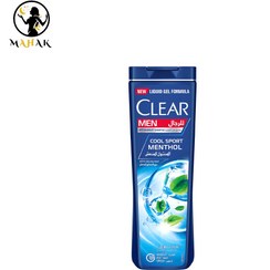 تصویر شامپو ضدشوره کلیر نعنا و یخ مردانه Clear Cool Sport Menthol Shampoo 