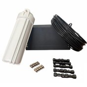 تصویر مه پاش 10 نازلی پمپ دار پکیج کامل 10-nozzle misting system with pump