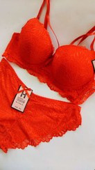 تصویر ست شورت و سوتین هارنس دار 