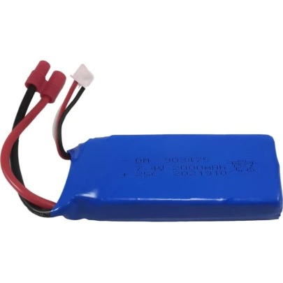 خرید و قیمت باتری لیتیوم پلیمری 7.4V 2000mAh 25C 903475 | های پاور | ترب