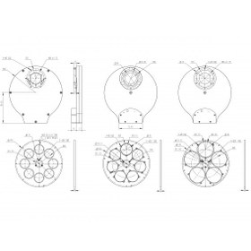 تصویر چرخ فیلتر QHY مدل QHYCFW3-M-US 