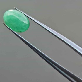 تصویر زمرد بیضی کد 37272 