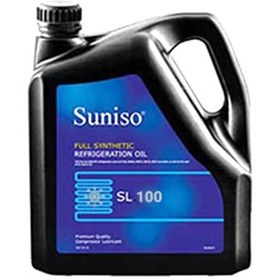 تصویر روغن کمپرسور SL100 سانیسو بلژیکی اصل Suniso oil SL100