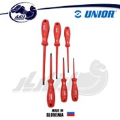 تصویر پیچ گوشتی عایق برق یونیور مدل 603CS6VDE بسته 6 عددی 