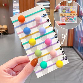 تصویر کش مو رنگی کروی 