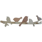 تصویر رخت آویز لوکس طرح پرنده 