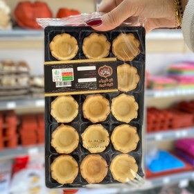 تصویر نان تارت شیرین گرد (کنگره‌دار) 