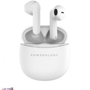 تصویر هندزفری بلوتوثی پاورولوژی Stereo Buds Plus مدل PWLAU001 Powerology Bluetooth Stereo Buds Plus