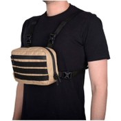 تصویر کیف تجهیزات تاکتیکال هپی کمپ - خاکی Happy camp