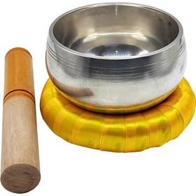 تصویر کاسه تبتی طلایی 10cm 